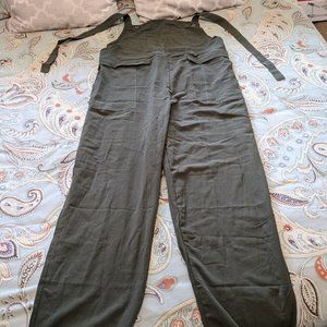 Women's Fashion Baggy Loose Linen Overalls Jumpsuit